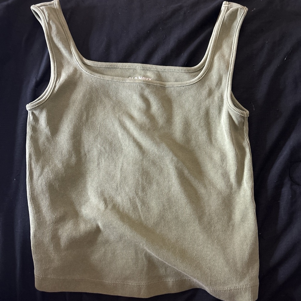 Old Navy green tank top